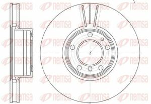 Диск тормозной пер. BMW E39 520d, 525i, 530d, 530i (324*28.4) 00-