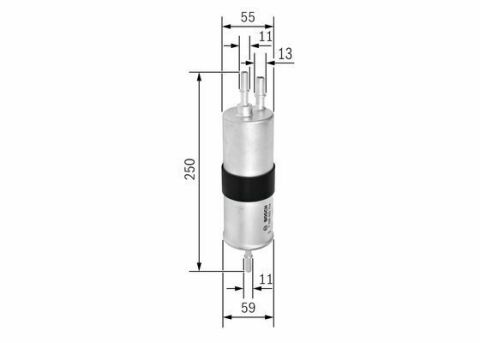 Фильтр топливный 1.6T-GDI 16V, 2.0T-GDI 16V, 3.0MPI 24V, 2.0MPI 16V, 2.5MPI 24V, 4.4T-GDI 32V BMW 5 F10-18 10-17, 5 G3 -17, X3 G01 17-, X5 G05 18-, X6 G06 18-, 3 F30-31 12-19, 3 F34 13-, 3 G20-21 19-, 1 E81-88 04-11, 1 F20/F21 11–19, X1 E84 09–15, X1 F48–49 15–, X4 F26 14–17; MINI Cooper F56 14-, Countryman 17-, Clubman F54 15-