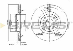 Тормозной диск перед. Corsa D 06-/Punto/Grande/Evo 05- (284x22) (замена на CD7298V) Тормозной диск перед. Corsa D 06-/Punto/Grande/Evo 05- (284x22) (замена на CD7298V)