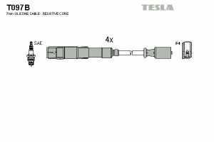 Кабель запалювання к-кт TESLA Mercedes W169, 123,124,201,460,461,463 06.80 -