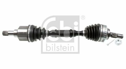 Піввісь Citroen Berlingo 1.1-1.8i/1.9D 97-06 (L) (24x25z/590mm)