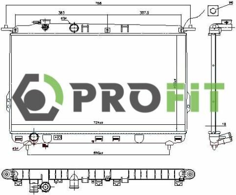 Радіатор охолоджування Радіатор охолоджування