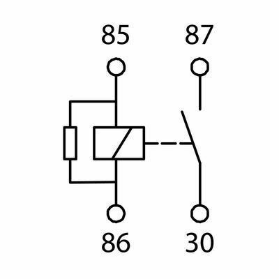 Реле 12V 30A (4-конт)