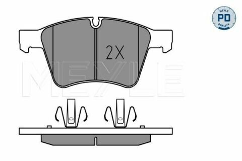 Колодки тормозные (передние) MB GL-class (X164)/M-class (W164)/R-class (W251/V251) 06-14 (Ate)