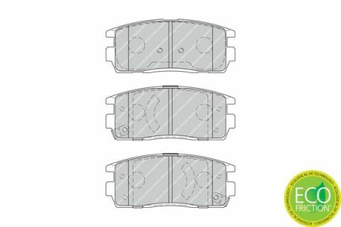 FERODO CHEVROLET Гальмівні колодки задн. Captiva, Opel Antara 06-