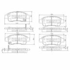 Тормозные колодки дисковые