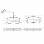 Тормозные колодки дисковые