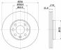 Тормозной диск Astra/Corsa 94-11 (PRO), фото 4 - интернет-магазин Auto-Mechanic