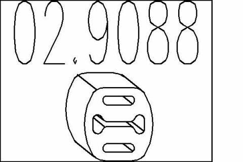 Монтажне  кільце  вихлопної  системи  (D  (внутр.)  -  57,6  мм;  D  (наружн.)  -  68,5  мм;  Висота  -  12  мм)