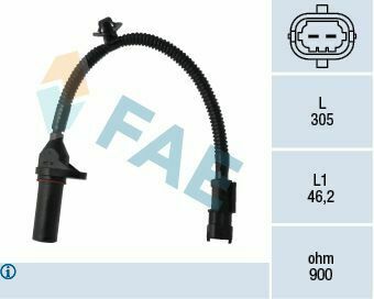 Датчик положения коленвала Kia Ceed/Hyundai i30 1.6 07-