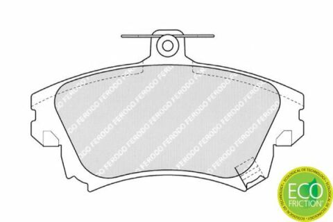 Гальмівні колодки перед. MITSUBISHI COLT/SMART FORFOUR/VOLVO S40 I/V40 95-12 (TRW) Гальмівні колодки перед. MITSUBISHI COLT/SMART FORFOUR/VOLVO S40 I/V40 95-12 (TRW)