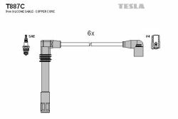 Кабель зажигания к-кт TESLA Audi A4, A6, A8 Кабель зажигания к-кт TESLA Audi A4, A6, A8