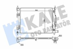 Радіатор охолодження Hyundai i20, Solaris, Kia Rio III 1.25/1.6 2008–