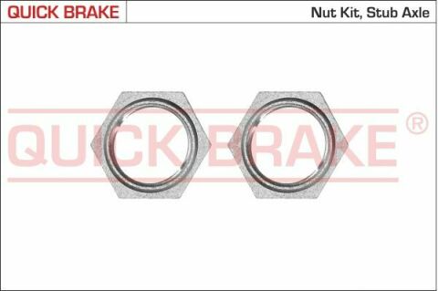 9802K QUICK BRAKE Гайки для ступицы