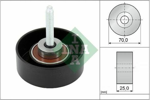 Ролик генератора Mazda 3/6 1.8-2.5 16V 02- (паразитний) (70х25) Ролик генератора Mazda 3/6 1.8-2.5 16V 02- (паразитний) (70х25)