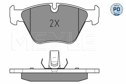 Колодки тормозные (передние) BMW 3 (E46) 00-