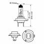 Лампа H7 LongLife EcoVision 12V 55W PX26d Set 2 pc., фото 3 - інтерент-магазин Auto-Mechanic