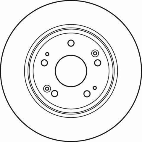 Гальмівний диск пер. Accord 08-13