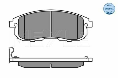 Колодки гальмівні (передні) Renault Latitude/Nissan Juke/Cube 09-/Tiida 07-12/Suzuki SX4 06-