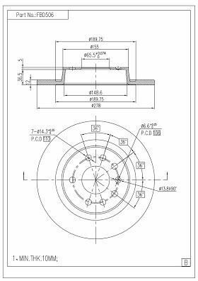 Гальмівний диск
