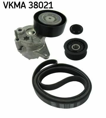 SKF VW К-т поликлинового ремня (рем.+2ролика) DB W203/W220 2,1-3,2CDI, Sprinter CDI 06-