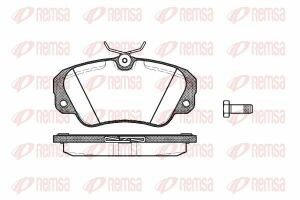 Гальмівні колодки перед. OPEL Omega A/B 2,0-3,2, Senator B