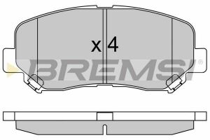 Гальмівні колодки пер. Mazda CX-5 11- Akebono