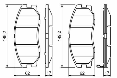 Колодки тормозные (передние) Chevrolet Captiva/Opel Antara 2.0-3.2 CDTI 06-