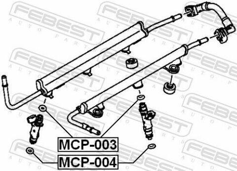 Кільце гумове паливної форсунки VAG/Nissan/Ford/PSA