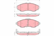 Комплект гальмівних колодок