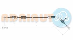 DB Трос ручного гальма задн. прав. W169
