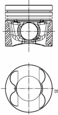 Поршень 0.50 Mercedes Benz Sprinter/W639 OM651 09- (83.5 mm)