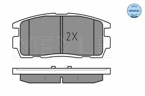 Колодки тормозные (задние) Opel Antara/Chevrolet Captiva 06-