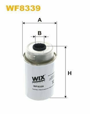 Фільтр паливний Wix 8339 (848/3)