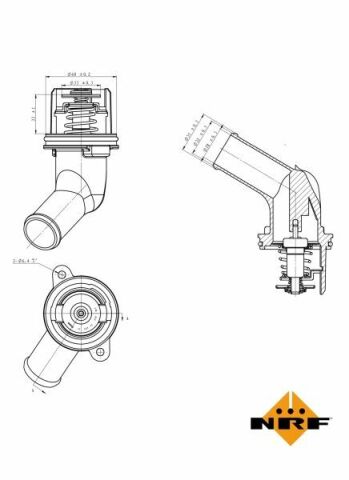 Термостат Audi A4/A6 3.0 01-06 (92°C)