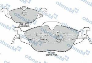 MBF015134 MANDO Гальмівні колодки до дисків