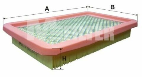 Фільтр повітряний Mazda 626/MX-5/MX-6 1.8/2.0/2.5 92-05