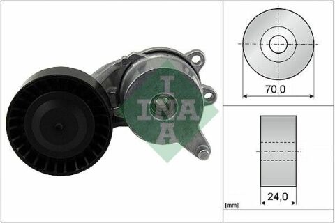 Натяжник ремня генератора Citroen C1/Peugeot 108 1.0 VTi 14-