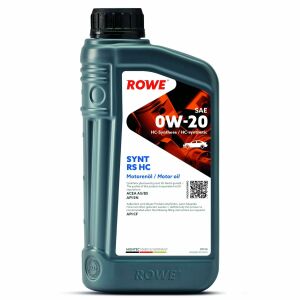 Моторна олива ROWE HIGHTEC SYNT RS HC 0W-20, 5 літрів