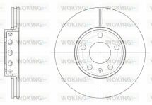 Гальмівний диск перед. Audi 100/A4/A6/Passat B5 90-05 (288x25)