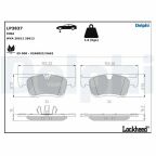 Передні гальмівні колодки BERLINGO, BERLINGO/MINIVAN, C4 GRAND PICASSO II, C4 PICASSO II, C4 SPACETOURER, GRAND C4 SPACETOURER OPEL COMBO TOUR/LIFE, COMBO/MINIVAN 02.13- Передні гальмівні колодки BERLINGO, BERLINGO/MINIVAN, C4 GRAND PICASSO II, C4 PICASSO II, C4 SPACETOURER, GRAND C4 SPACETOURER OPEL COMBO TOUR/LIFE, COMBO/MINIVAN 02.13-