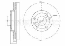 Гальмівний диск перед. Duster/Kaptur/Megane/Terrano (14-21) Гальмівний диск перед. Duster/Kaptur/Megane/Terrano (14-21)