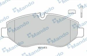 MBF015671 MANDO Гальмівні колодки до дисків