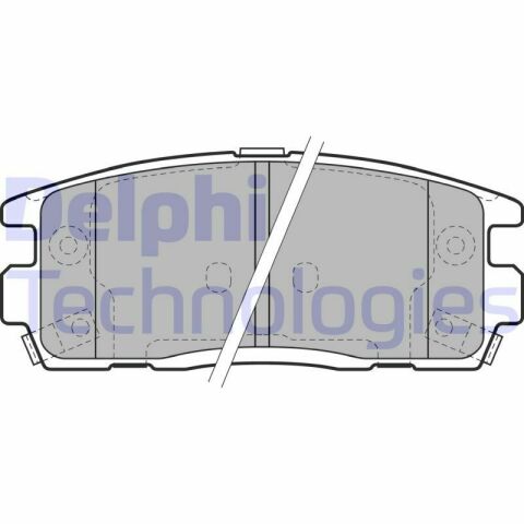 Колодки гальмівні (задні) Opel Antara A/Chevrolet Captiva 06-