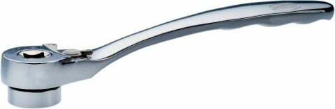 Набір наскрізних плоских торцевих головок з тріскачкою 3/8" 18 од. (хромовані)