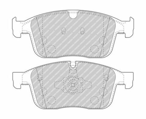 Колодки гальмівні (передні) Volvo XC60 I 08-17 (Ate)