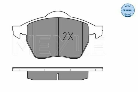 Колодки гальмівні (передні) Audi A3/VW Golf IV -03 (з датчиком)