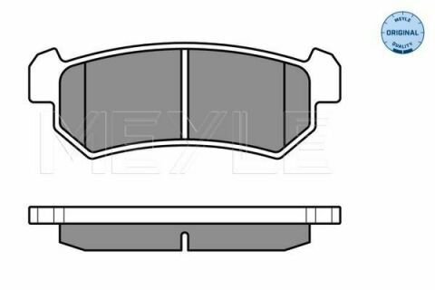 Колодки гальмівні (задні) Chevrolet Lacetti 05-