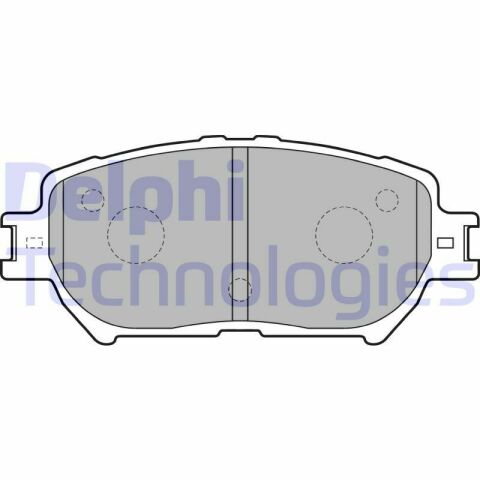 Колодки тормозные (передние) Toyota Camry 01-06 (Akebono)