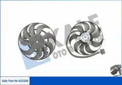 KALE VW Вентилятор радиатора Audi A3,Golf IV,Polo,Fabia I,II,Octavia I,Roomster 1.0/2.0